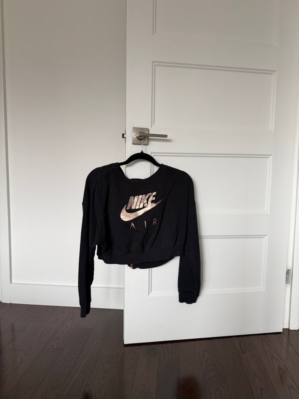 nike zip up in the back sweatshirt